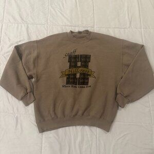 Men's Jerzees Drop Shoulder Crewneck Graphic Sweatshirt